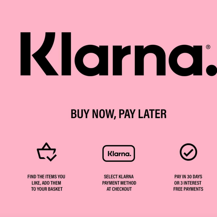 Klarna, Buy now, pay later - now live.
